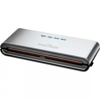 ProfiCook PC-VK 1080 - Vakuumiergerät (für Kunststoffbeutel) - 120 W - Edelstahl/Schwarz (501080)