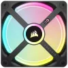 Corsair CO-9051001-WW iCUE LINK QX120 RGB Gehäuselüfter, 120 mm, PWM, mit Temperatursensor, schwarz