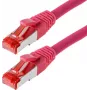 Netzwerkkabel Helos CAT6 S/FTP (PIMF) 3m Magenta