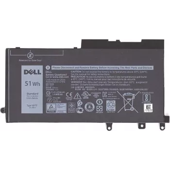 Batterie for Dell laptops, 51 WHr, 3-cell, Kompatibel with models using MPN 52TFC