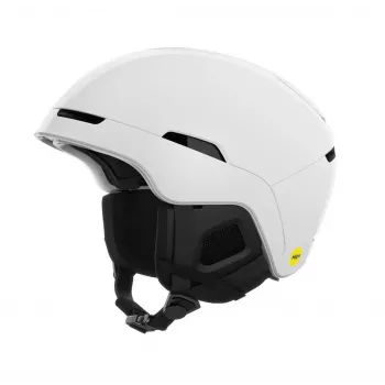 Open-Face-Helm POC Obex MIPS — In-Mold-Hartschale, M/L (55–58 cm), ABS-Außenschale, EPS-Schaum, mattweiß, 500 g
