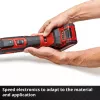 Einhell TP-MG 18 Li BL Solo Professional Akku-Multifunktionswerkzeug, 18 V, bürstenlos, bis zu 40.000 U/min, ohne Akku und Ladegerät, inkl. Zubehör, rot/schwarz