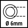 Spiralschlauch 4139420, Druckluftschlauch Rot, 8 Meter