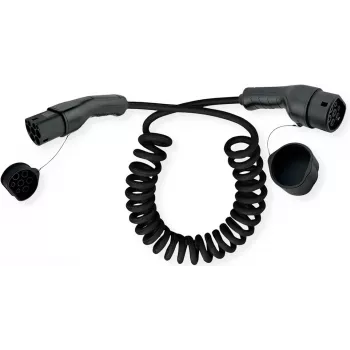 E-Auto-Ladekabel 19.08.0055, Schwarz, Typ 1, Typ 2, gerade, gerade, IP54, IP65