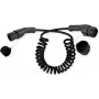 ROLINE 19.08.0055 EV-Ladekabel, Spirale, Typ 2, 3-phasig 32 A 22 kW, 5 m