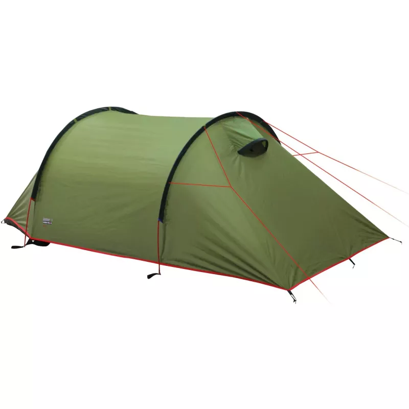 High Peak Kite 2 Extra leichtes Kuppelzelt 2 Personen Grün, Rot
