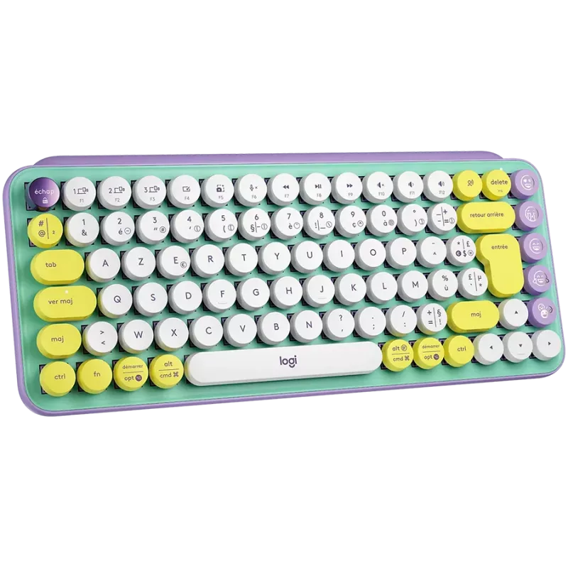 LOGITECH POP Keys Bluetooth Mechanische Tastatur - DAYDREAM_MINT - NORDIC