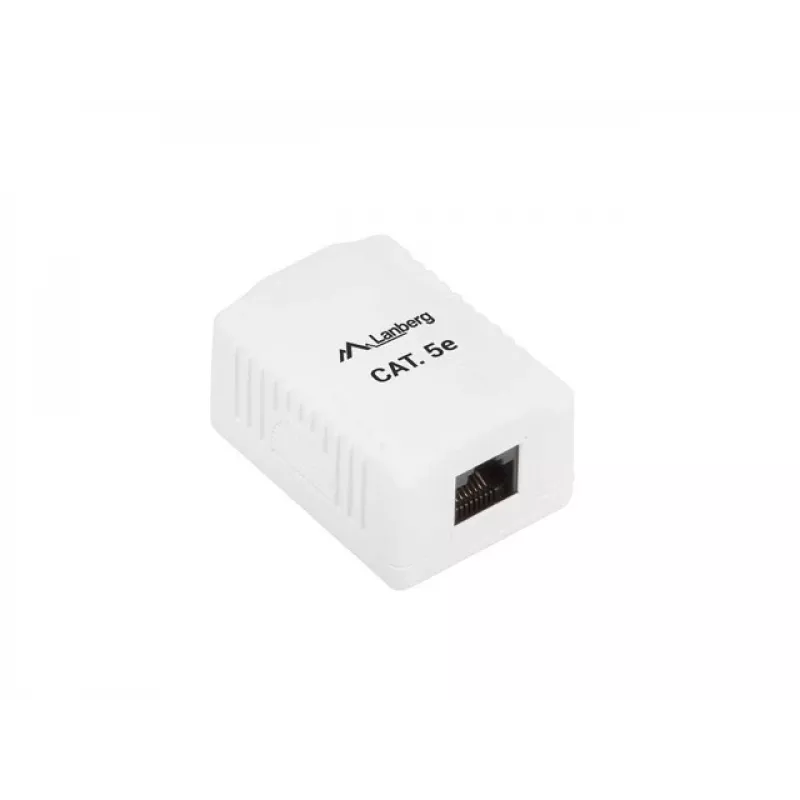 Lanberg OU5-0001-W Anschlussdose RJ-45 Weiß