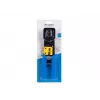 Lanberg NT-0204 Crimpzange für RJ45-, RJ12-, RJ11-Durchgangsstecker, schwarz/blau