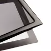 Demciflex Staubfilter für 420-mm-Radiatoren – Schwarz/Schwarz