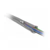 Geflechtschlauch DeLOCK 20825 1 m x 30 mm Grau