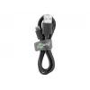 Goobay 38675 USB-C Lade- und Synchronisationskabel (USB-A auf USB-C), 10 cm, schwarz
