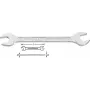 Hazet Doppelmaulschlüssel, s: 6 mm, s: 7 mm (450N-6X7)