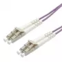 VALUE LWL-Kabel 50/125µm OM4, LC/LC, Violett 1,0m (21.99.8751)