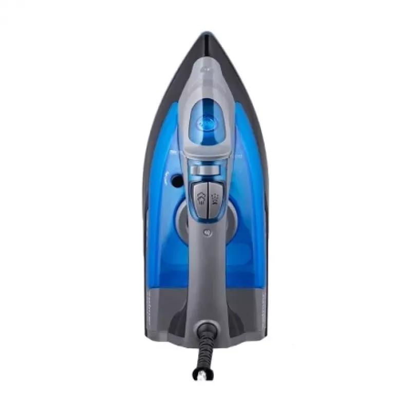 Zelmer Krokus ZIR3220 Dampfbügeleisen, 3000 W, 200 g Dampfstoß, Keramik-Bügelsohle, blau