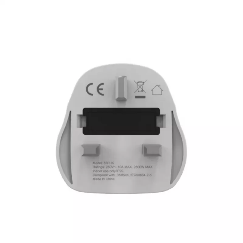 Gembird A-AC-UKMINTF World-to-UK-Netzadapterstecker, 10 A