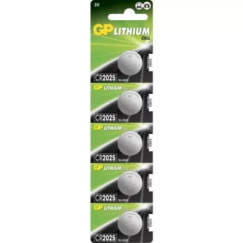 Einwegbatterie GP Batteries CR2025 Lithium-Knopfzelle