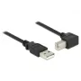 USB-Kabel DeLOCK 2m USB 2.0 USB A USB B Schwarz