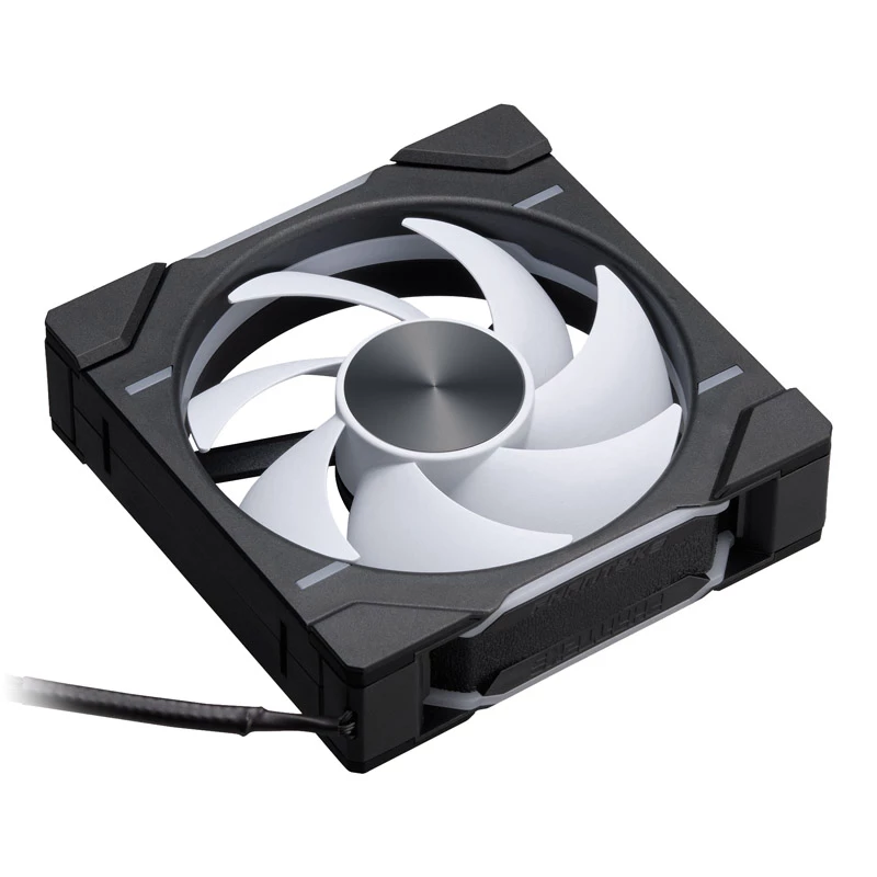 Phanteks D30 PH-F120D30_DRGB_PWM_BK01_3P 120-mm-PWM-D-RGB-Gehäuselüfter, Regular Airflow, 3er-Pack, schwarz