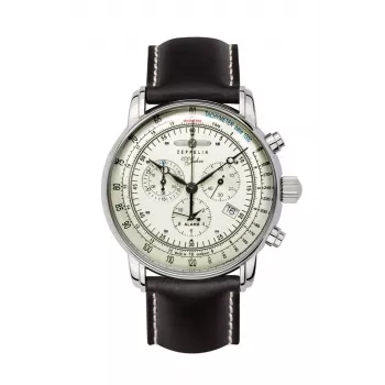 Zeppelin 100 Jahre 8680-3 Quarz Uhr