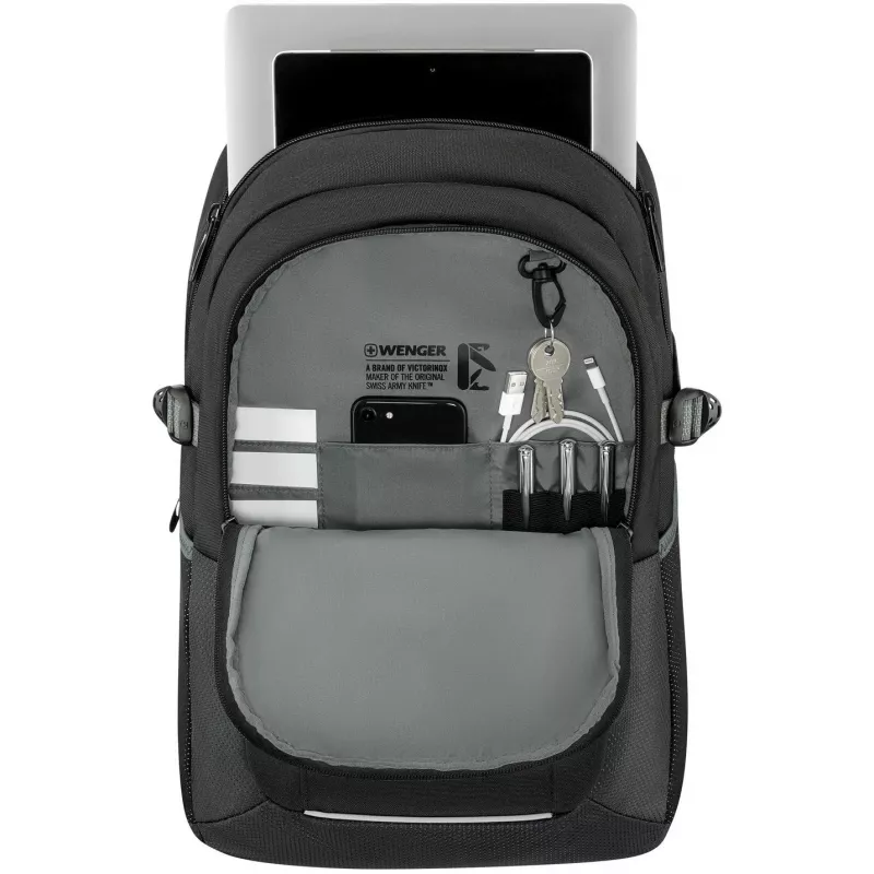 Wenger NEXT Ryde 612567 Laptop-Rucksack 16 Zoll (40,6 cm), Gravity Black