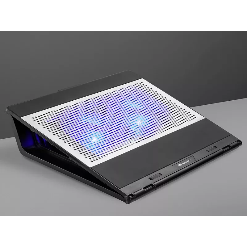 Tracer Officer 17 TRASTA46890 Laptop-Kühlpad, 17 Zoll (43,2 cm), 1100 U/min, USB-Hub, blaue LED