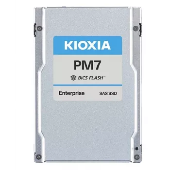 SSD-Laufwerk Kioxia PM7-R 1,92 TB 2,5 Zoll SAS BiCS FLASH TLC, 4200/3400 MB/s, Hardware-Verschlüsselung