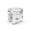 Ubiquiti UACC-Wave-AP-Micro-Mount Mastmontagehalterung für 4x Wave AP Micro, Edelstahl, Mast 25–76 mm, weiß