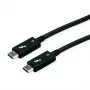 USB-Kabel ROLINE 11.02.9047 1,5 m USB 3.2 Gen 1 USB-C Schwarz