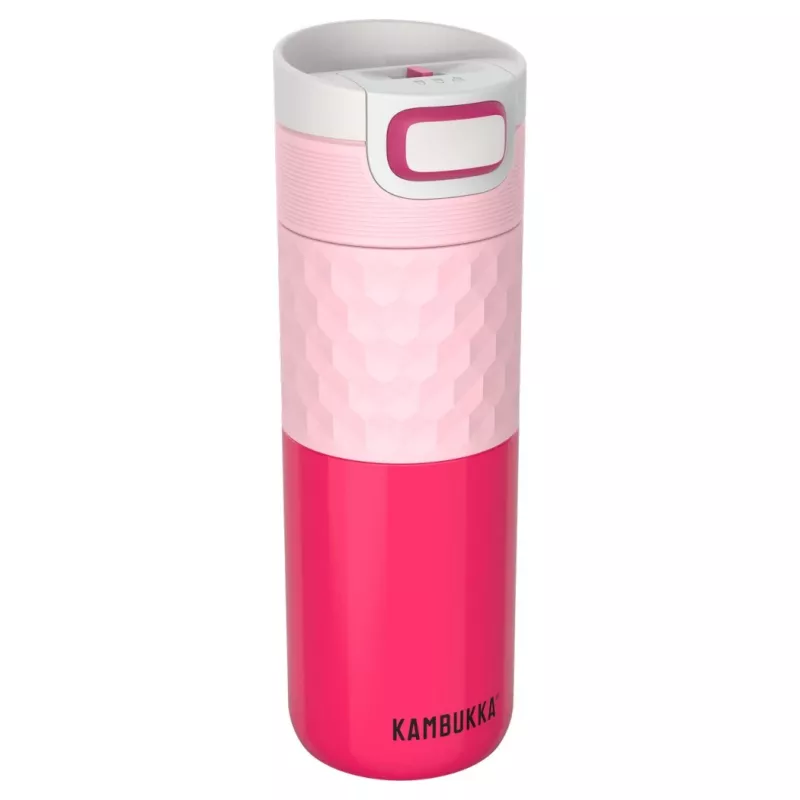 Vakuumflasche Kambukka Etna 0,5 L, pink, hält warm bis zu 9 h, Ø 7,1 cm
