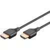 HDMI-Kabel Goobay 75297 0,5 m HDMI Typ A Stecker 48 Gbit/s Schwarz