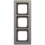 Busch-Jaeger Busch-axcent 1723-270 3-fach Abdeckrahmen, Platin