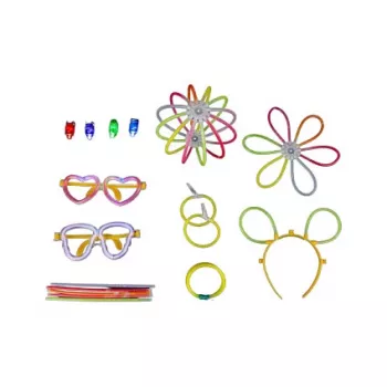 RealPower 495549 Glow Sticks Big Party Box, 488 Stück