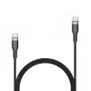 FIXED FIXDB-CC2-BK geflochtenes USB-C/USB-C-Kabel, 2 m, 100 W