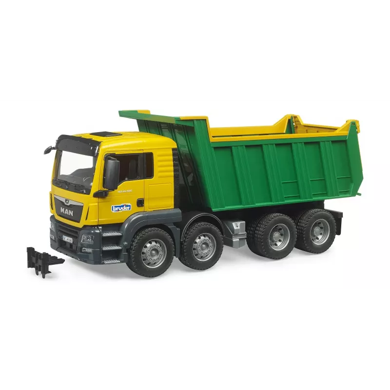 Bruder 02772 MAN TGA Müll-LKW Hecklader, Spielzeugfahrzeug