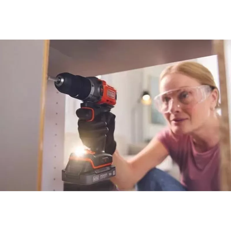 18V BCD383D2TA BLACK+DECKER Akku-Bohrschrauber