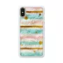 iKins Pop Mint Hülle für iPhone XS/X, weiß