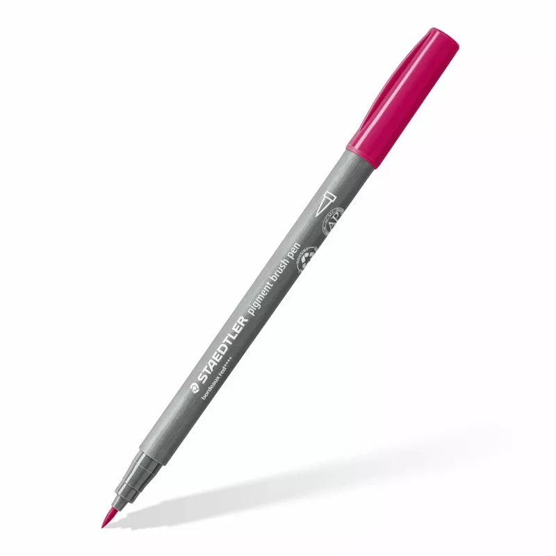 Staedtler Design Journey 371 BK4-3 Pigment-Pinselstift-Set, Forest Colors, 4-teilig