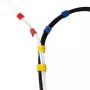 LogiLink KAB0053 Kabelbinder Klett-Kabelbinder Klettband Blau 1 Stk.