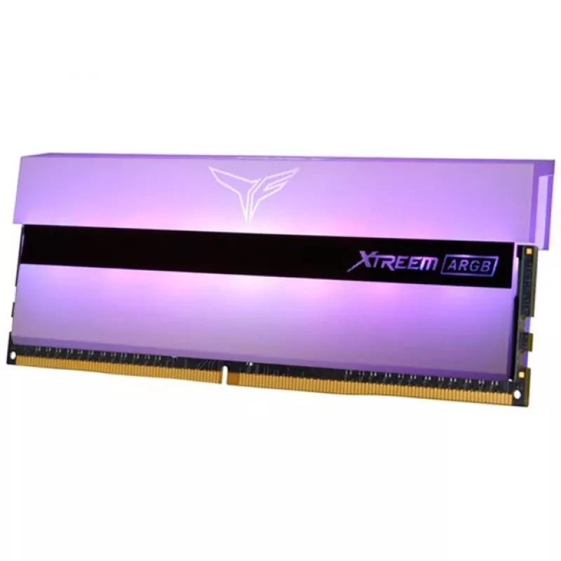 DIMM 16 GB DDR4-3200 (2x 8 GB) Dual-Kit, Speicher Weiß, TF13D416G3200HC16CDC01, XTREEM ARGB, INTEL XMP