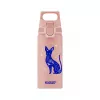 Aluminium-Trinkflasche Sigg 6005.10 — 600 ml, 7,1 cm Durchmesser, 145 g, Blau/Pink