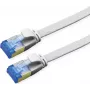 VALUE Patchkabel Cat.6A (Klasse EA) FTP, extra-flach, Grau, 3 m (21.99.2113)
