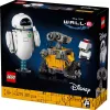 LEGO Disney Pixar 43279 WALL-E und EVE Bauset, 811 Teile, ab 18 Jahren