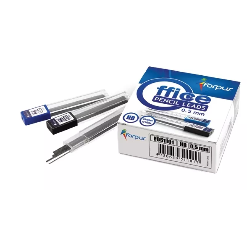Bleistiftminen Forpus, 0,5 mm, HB 1222-001