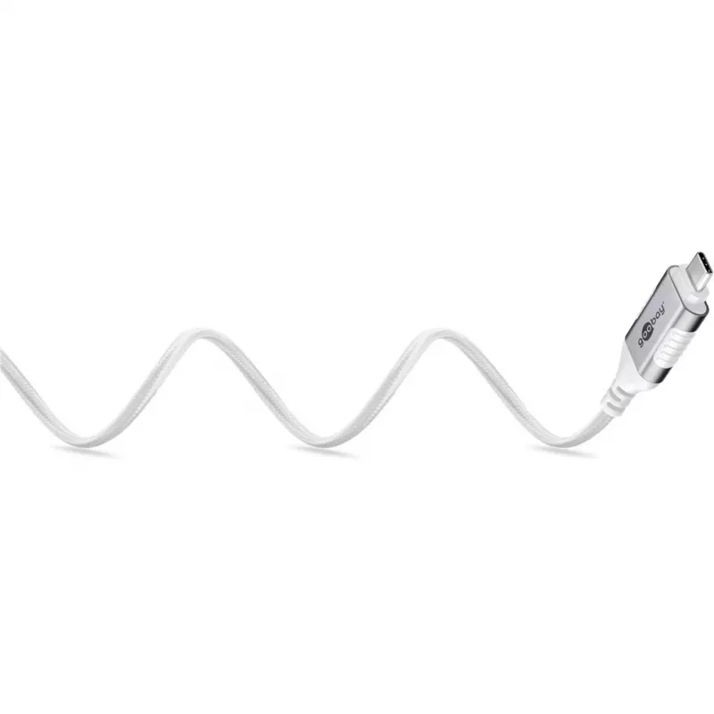 Goobay Ethernet-Kabel USB-C 3.1 auf RJ45 schlank 10 m – verbindet Router, Modem oder (74391)