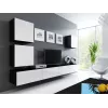 Cama Square Schrank VIGO 50/50/30 schwarz/weiß glänzend