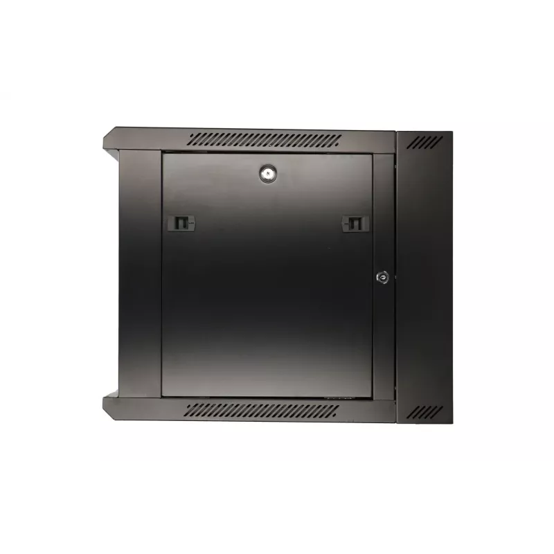 Extralink Rackmount-Gehäuse 9U 600x600 AZH Schwarz wandmontiert, Schwingtyp