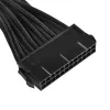 SilverStone SST-PP07-MBB 24-Pin-ATX-Verlängerungskabel, 30 cm, schwarz
