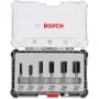 Bosch 2607017466 Nutfräser-Set, 6-teilig