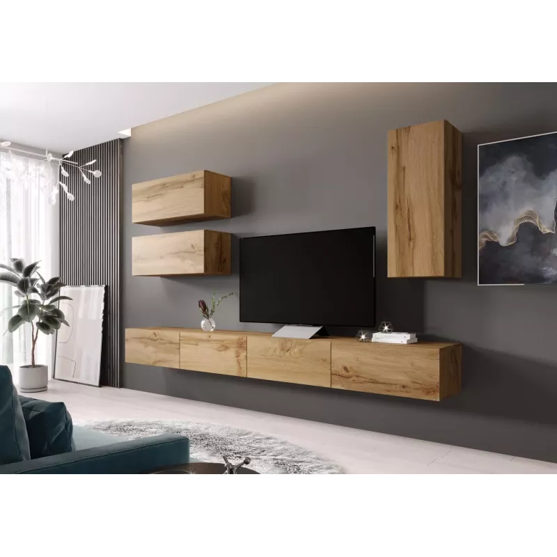 Cama Schrank VIGO 90 geschlossen 90/35/32 Wotan-Eiche